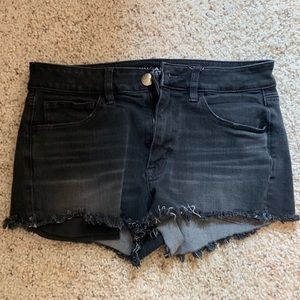 AE black shorts, size 8